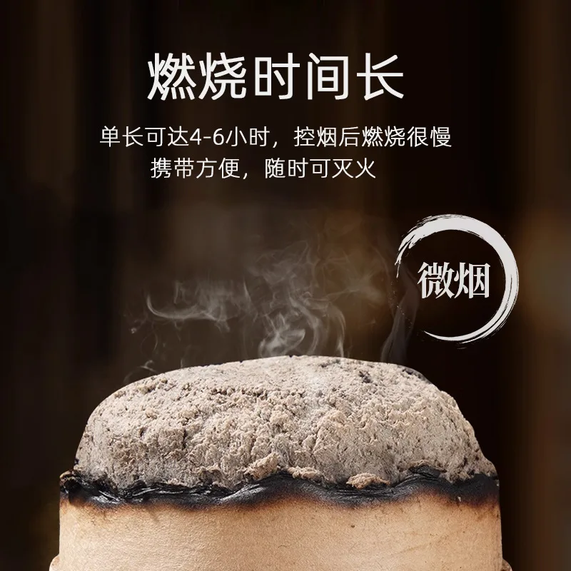 蕲春工厂简约圆纸筒自带控烟灭火方便携带微烟雷火灸蕲艾条批发 图4