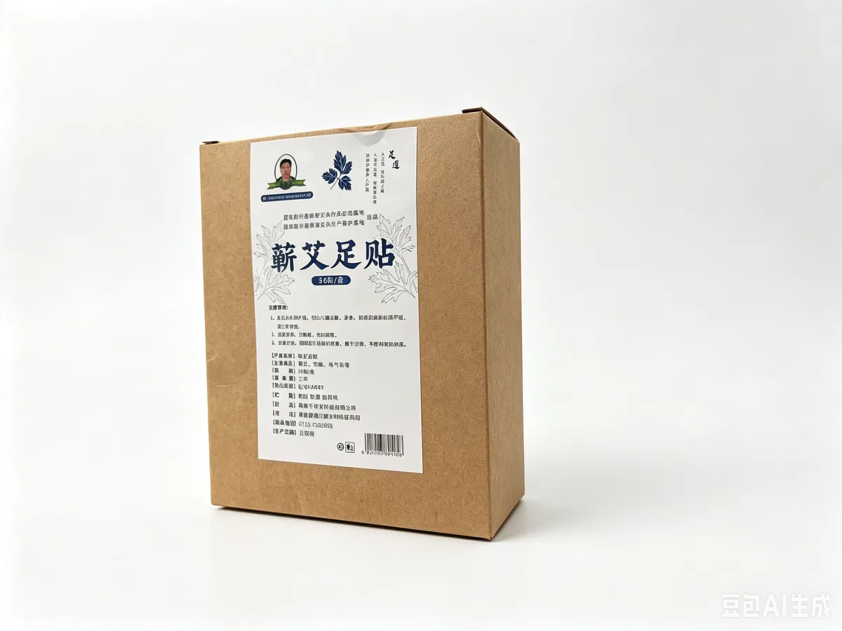 5盒装 艾草足贴男女通用36贴/盒装家用湖北蕲艾厂家批发共180贴 图6