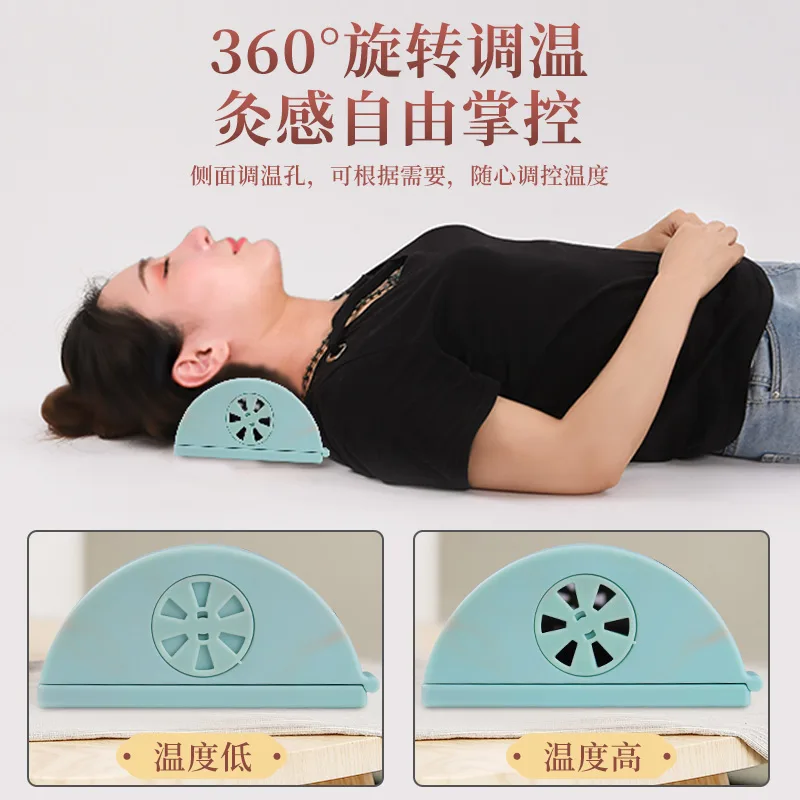原竹颈椎枕  艾灸+颈椎适用 图4