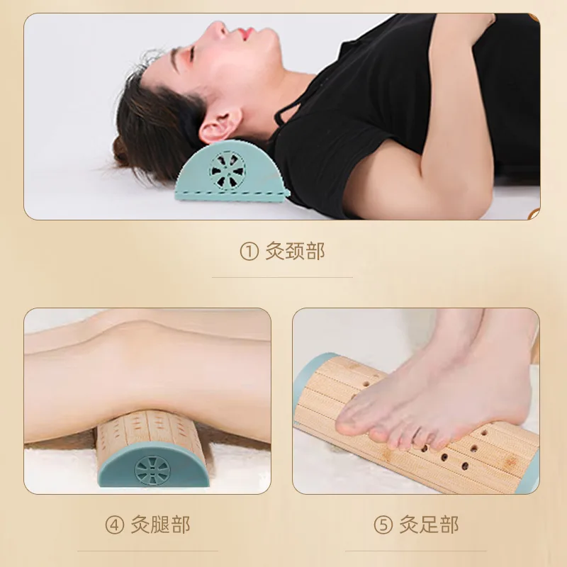 原竹颈椎枕  艾灸+颈椎适用 图5